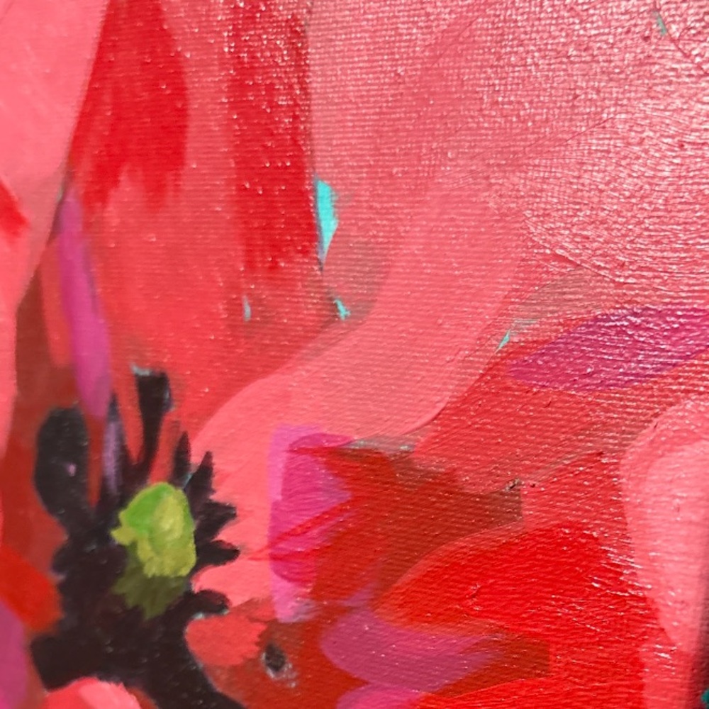 Canvas Art Poppy - Picture 4 of 6